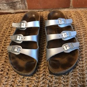 Birkenstock Florida silver size 38